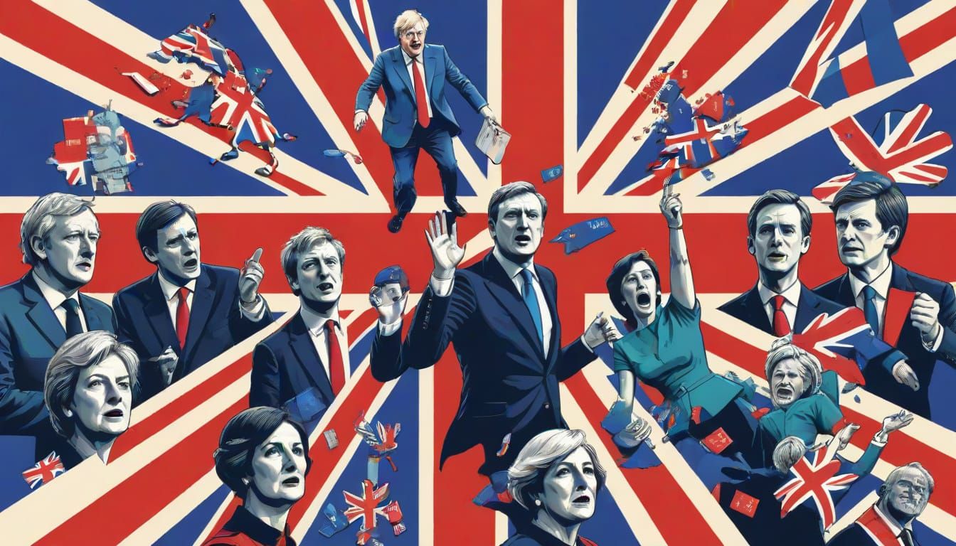 UK General Election in Vibrant Technicolor