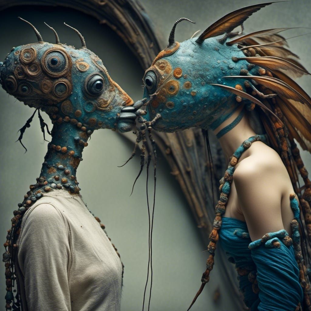 Exotic Aliens in Surreal Bizarre Magical Realism