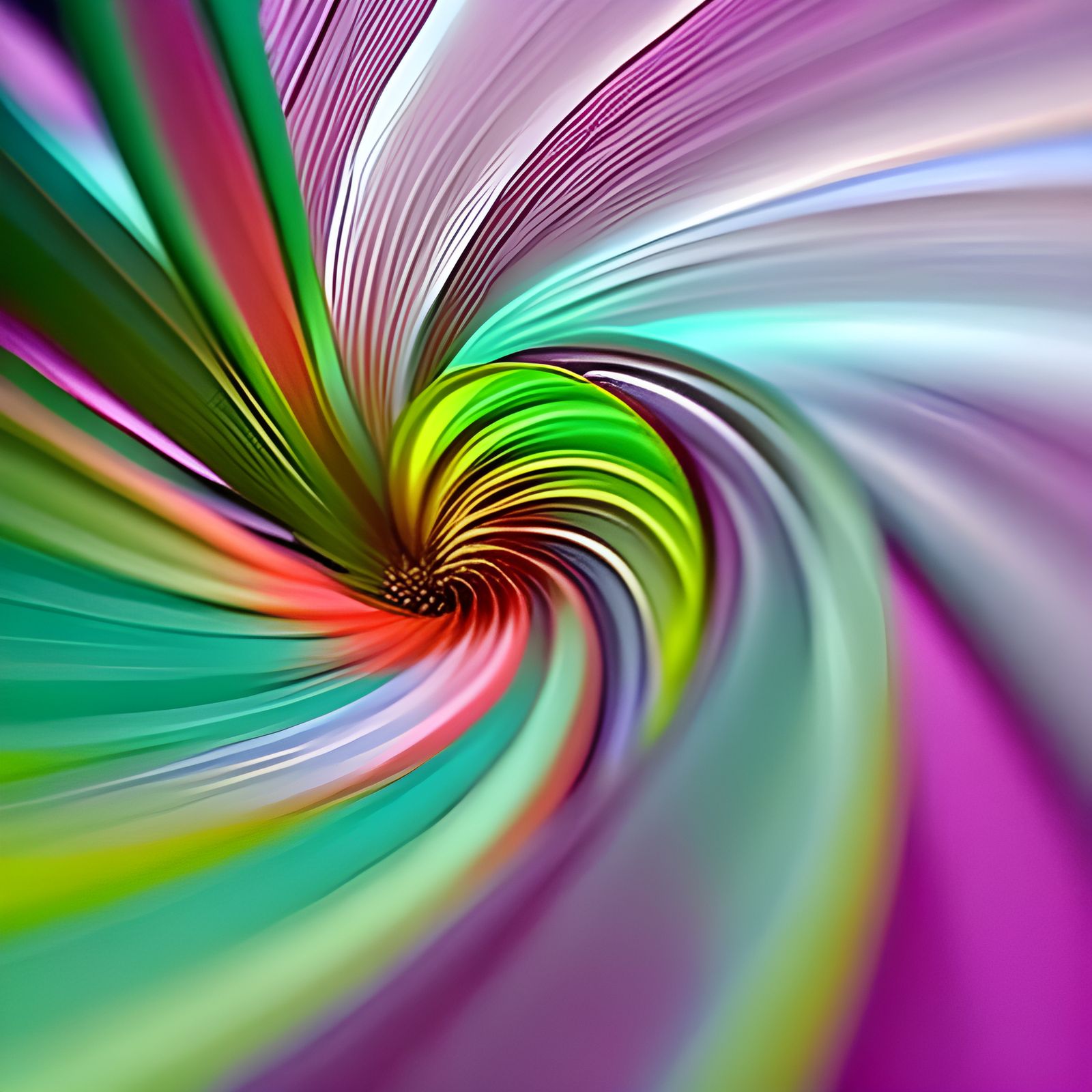 Hyperrealistic Flower Petals in Colorful Splash Art Style