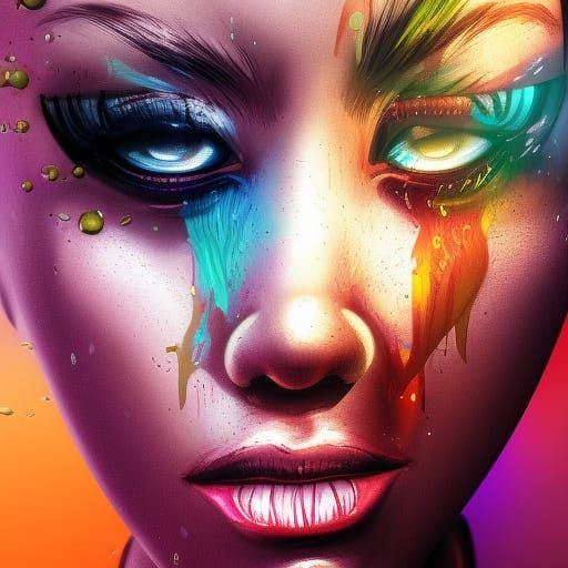 Dramatic Hyperrealistic Portrait Trending on Artstation