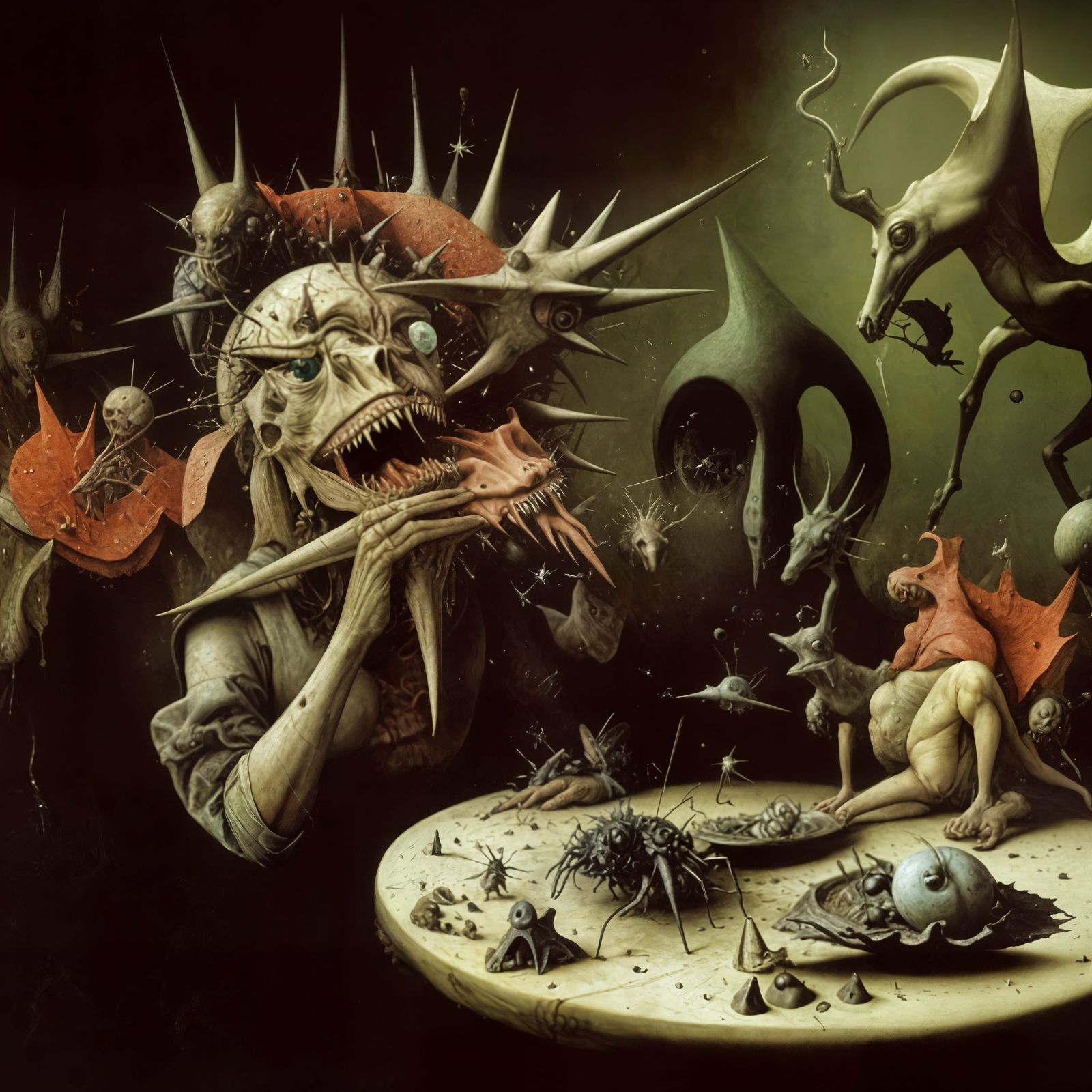 'Eddie The Gourmand' - not allowed into Bistro BIzzarro. Period. Sans Interdit!