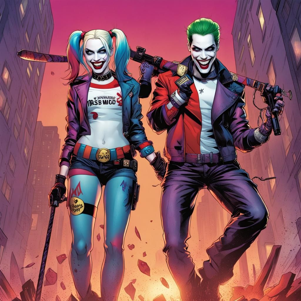 Harley Quinn and Joker: Suicide Squad Image