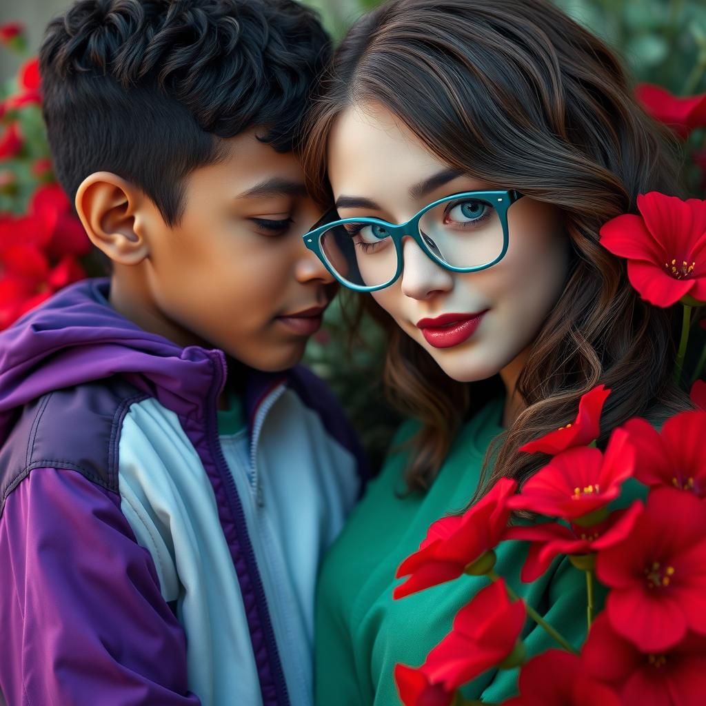 Intimate Whisper: A Digital Fantasy Concept Art Piece