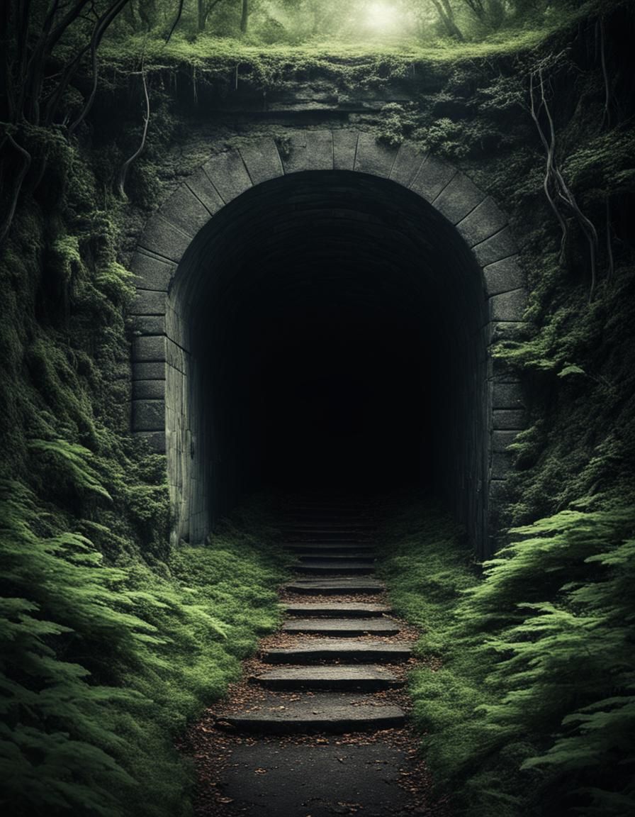 Dark Fantasy Tunnel to the Depths