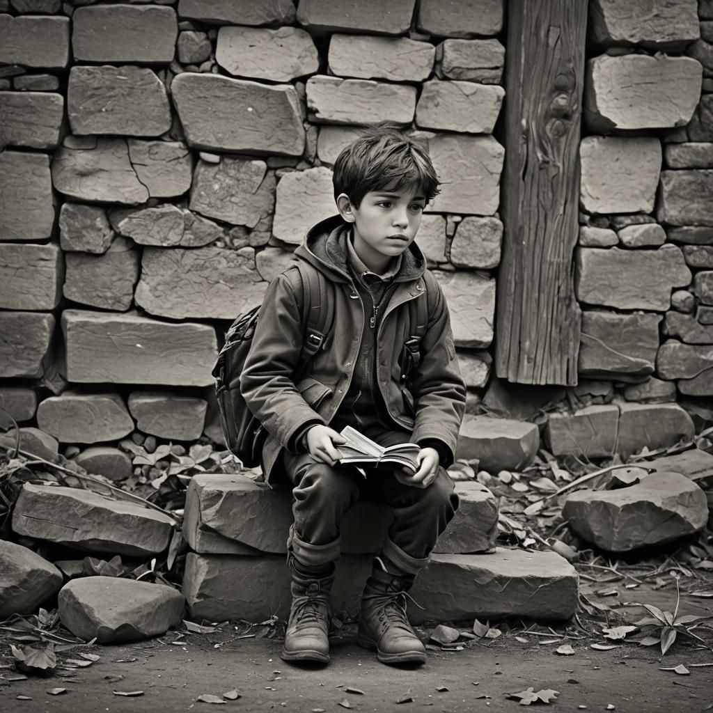 Boy's Imagination: A Land Far, Far Away