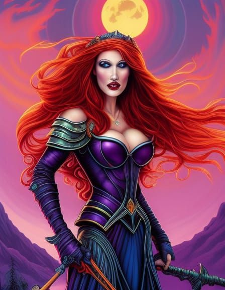 redhead princess Dan Mumford