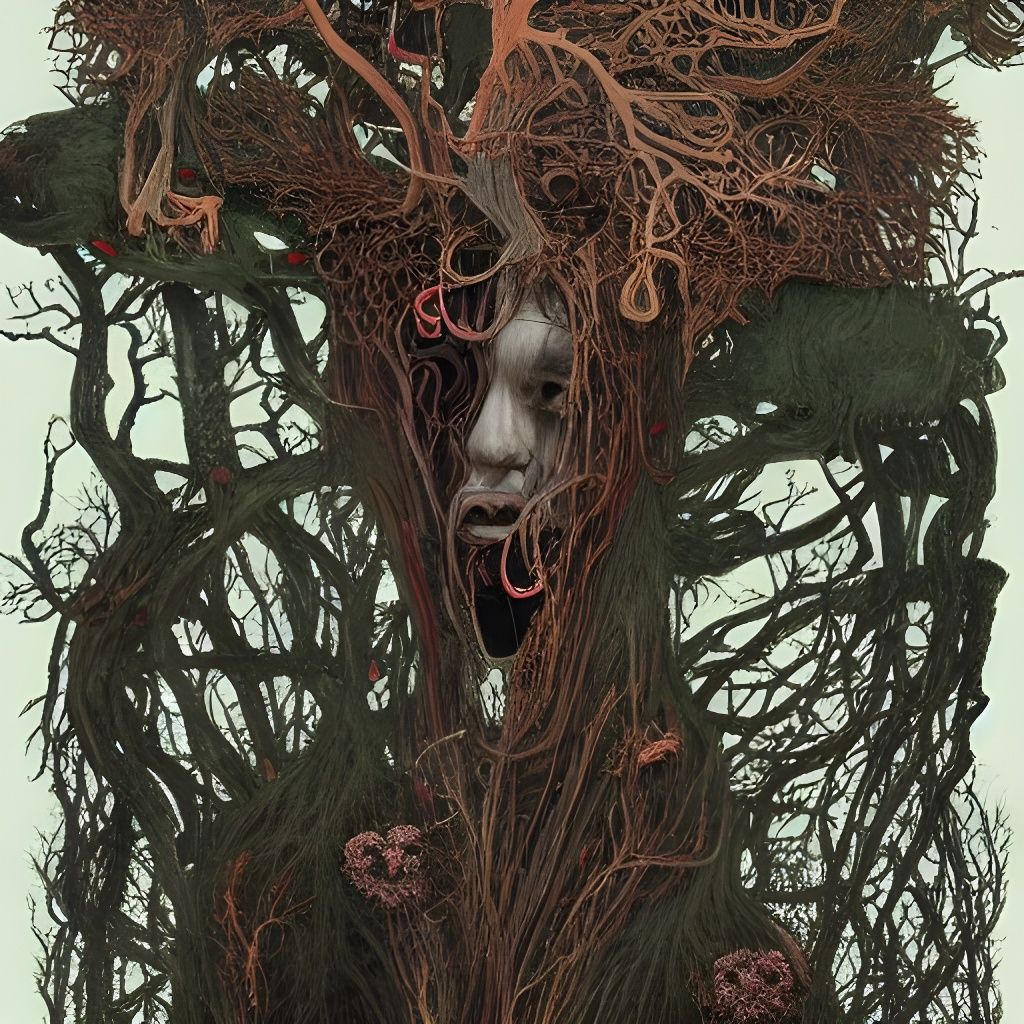 Terrifying Human Forest: Contemporary Horror Art