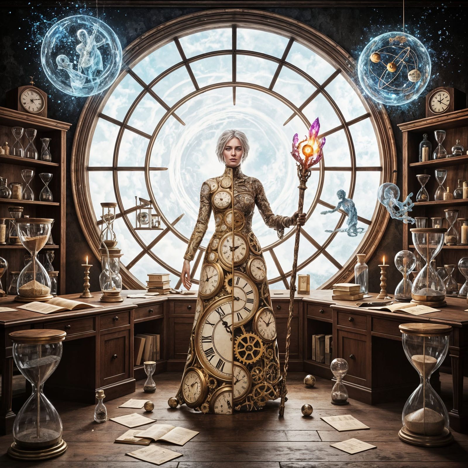 Elegant Chronomancer in a Temporal Study