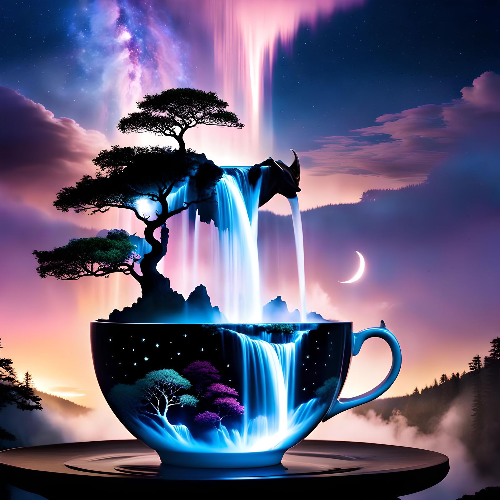 Tea Cup Waterfall