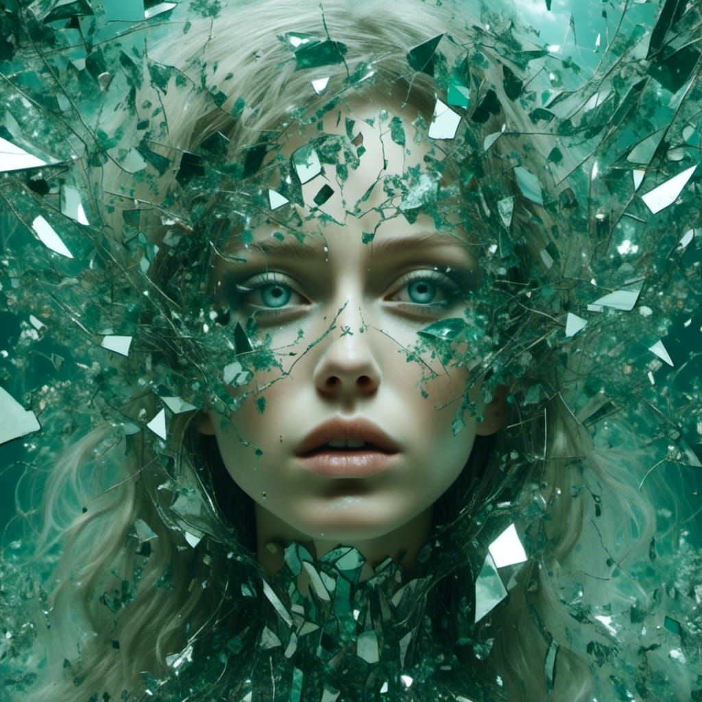 Crystal Green Shatter