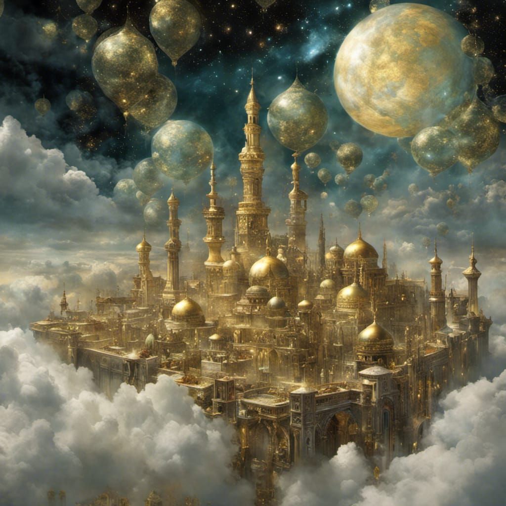 Golden City in the Sky