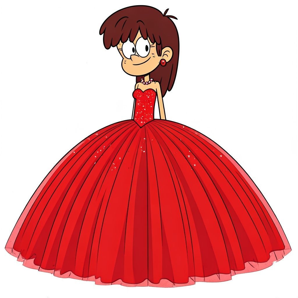 Image to image The Loud House Cartoon Style: Lynn Loud is we...