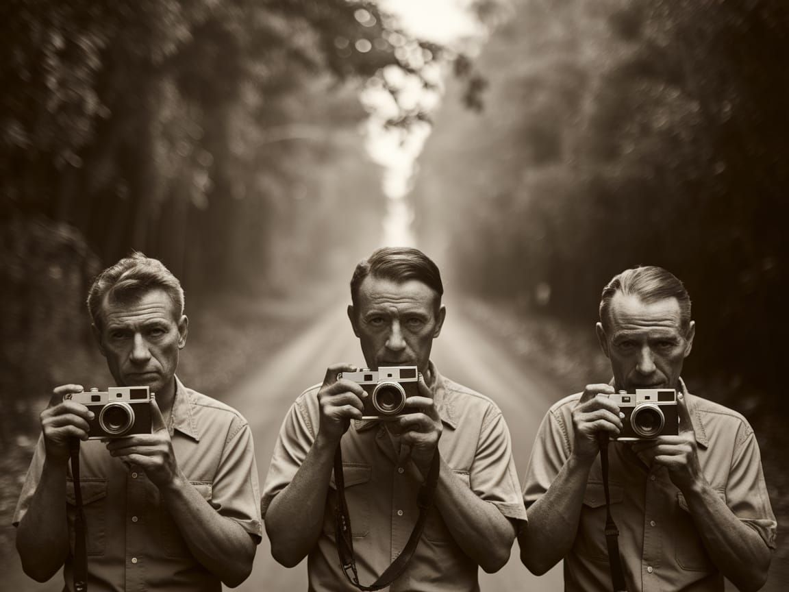 War Photographers in Vietnam: A Robert Frank Style Image