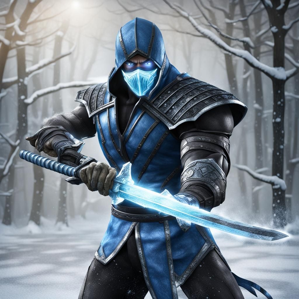 Sub Zero Creates an Ice Sword