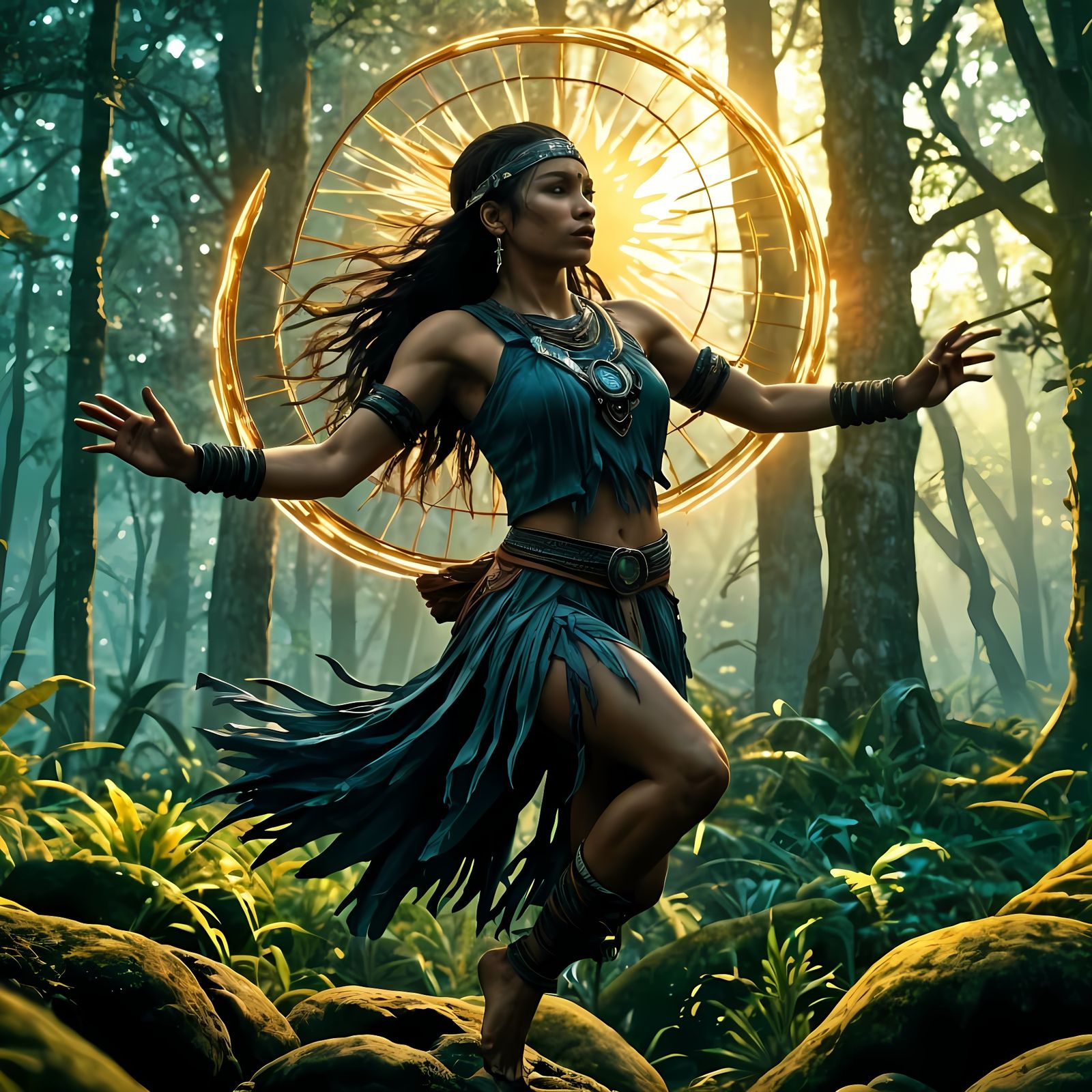 Spirit Banshee Performs Tribal Dance in Cinematic Style