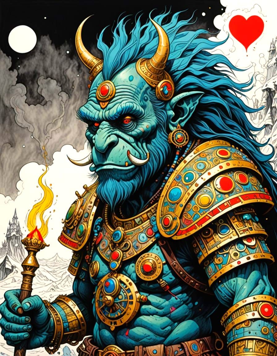 Troll Warlord Remembers What Love Is