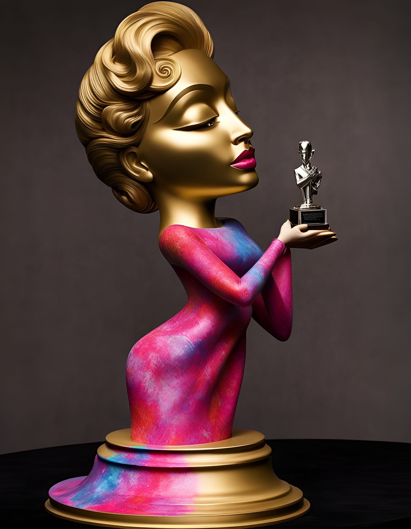 Obnoxious Character Wins Award in CGI Fantasy Art