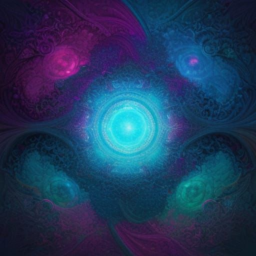 Surreal Abstract Object in Macro Photography