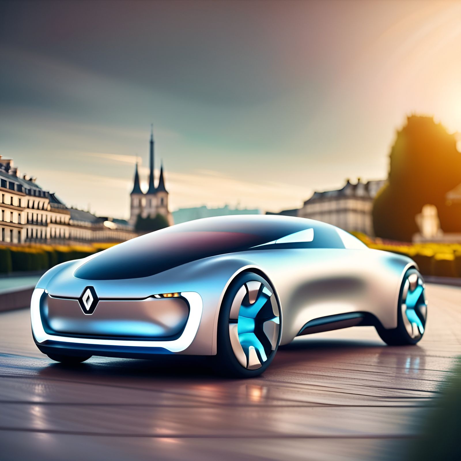 Sleek Doorless Concept Car in Trezor Style