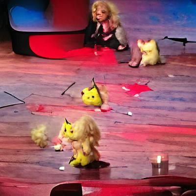 Pikachu Comedy Show Makes Dolly Parton Sad