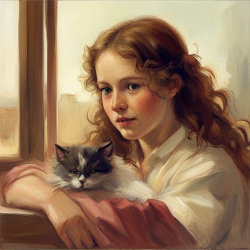 AI Generated Image of a Cat