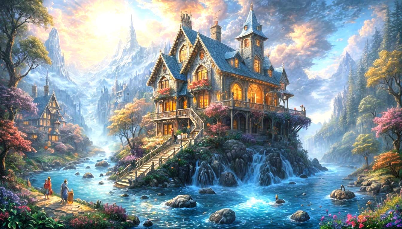 Kaleidoscopic Abstract Surrealism: Order in Chaos