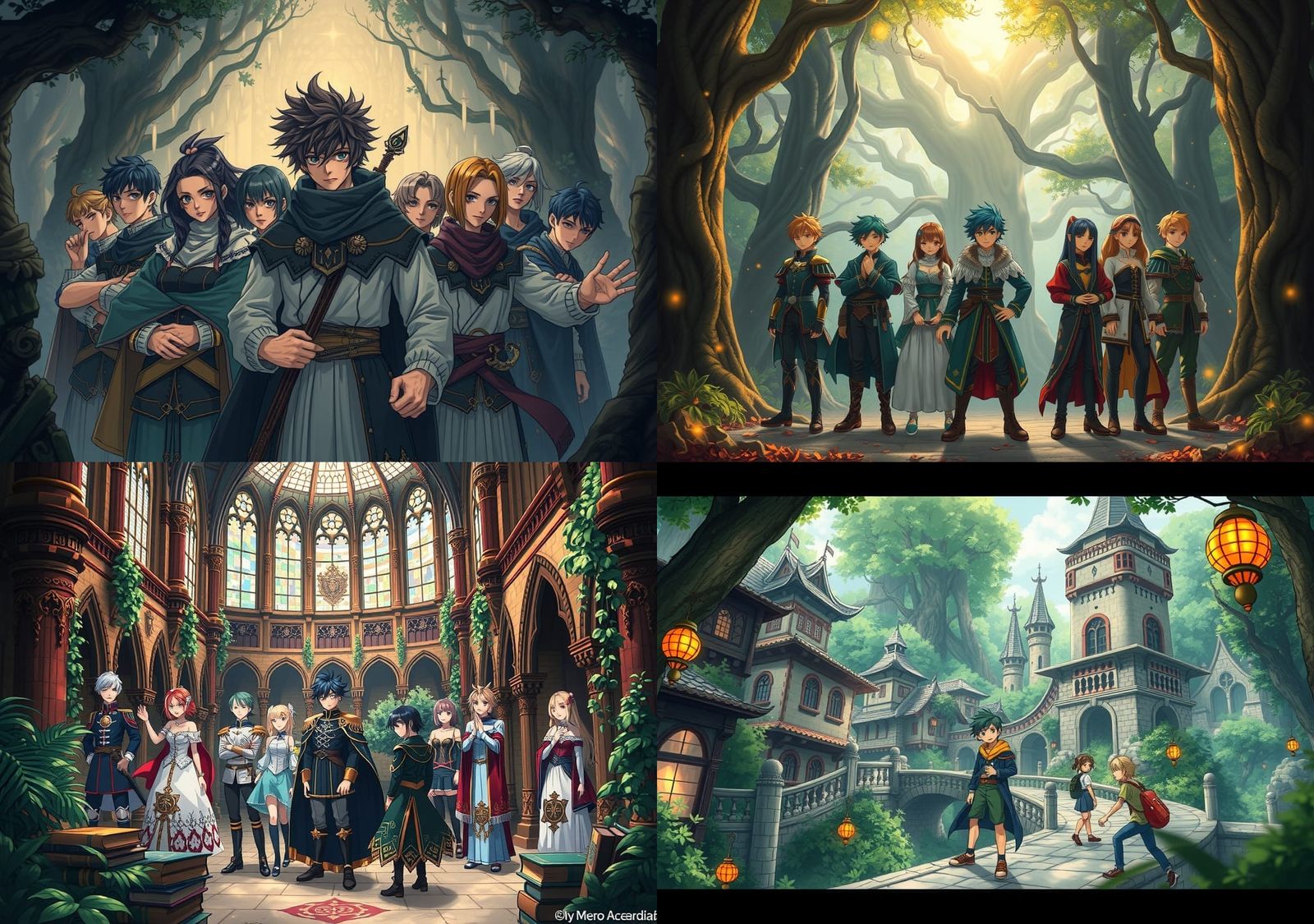 My Hero Academia Fantasy Class 1-A