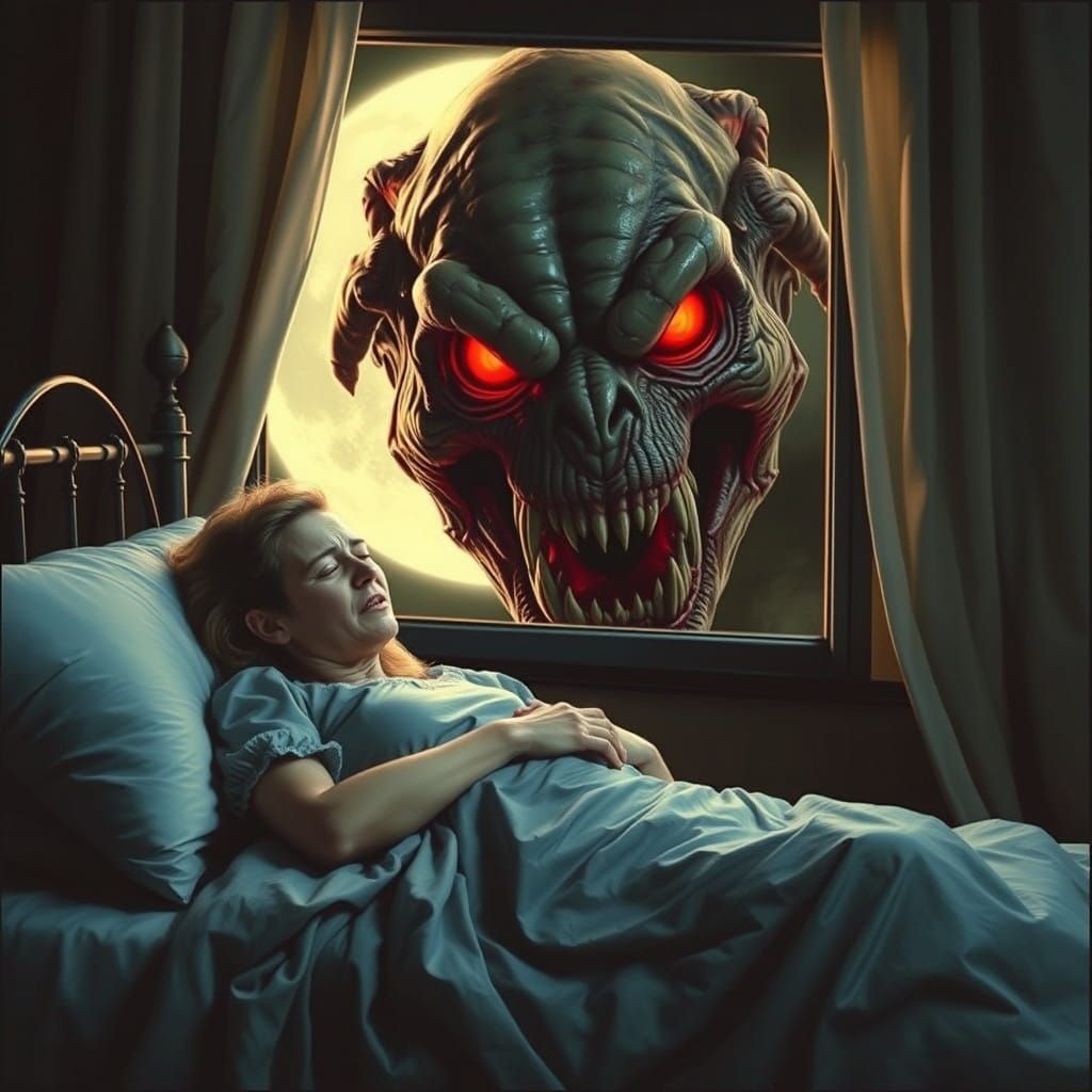 Surrealism in Dreamscapes: A Haunting Vision Unveiled