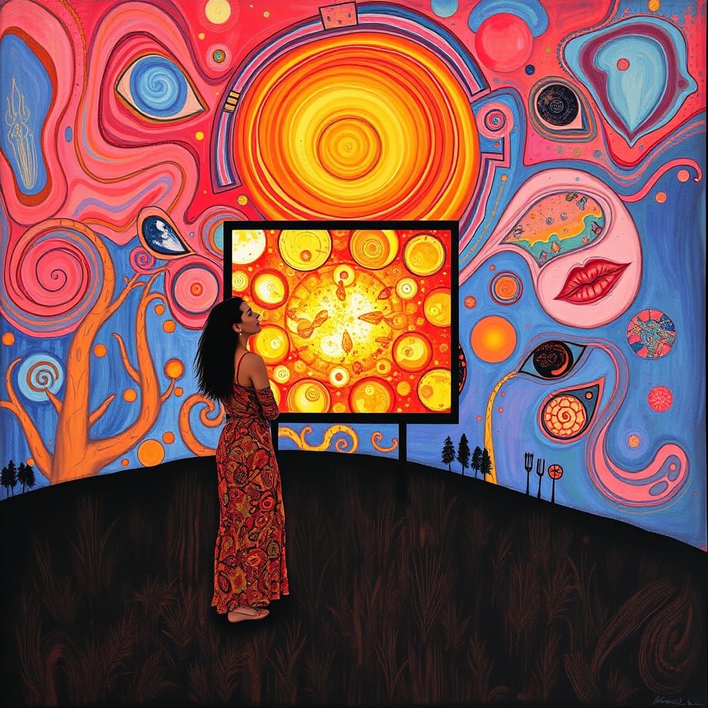 Paradoxical Screen Burn