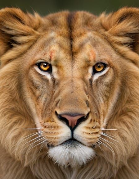 Lion portrait