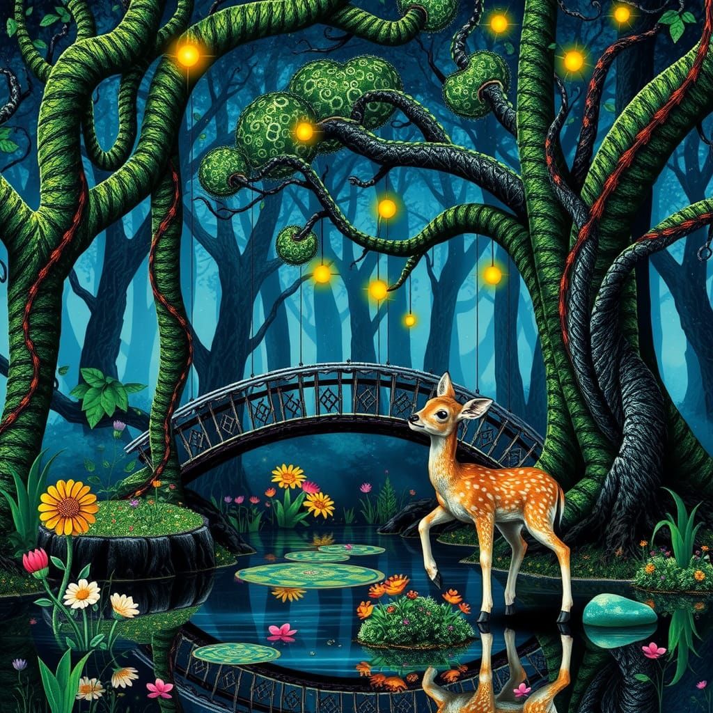 Fantasy forest,