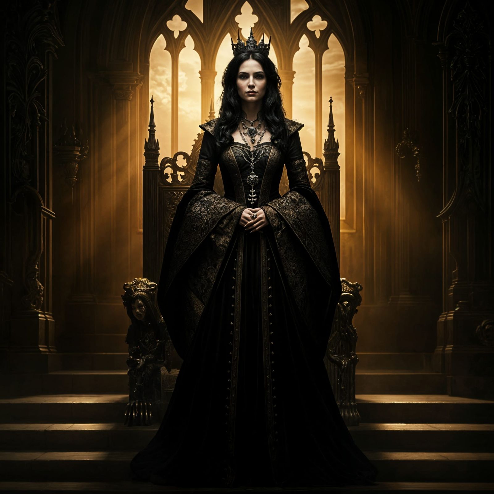 Gothic Queen IV in Ansel Adams Style