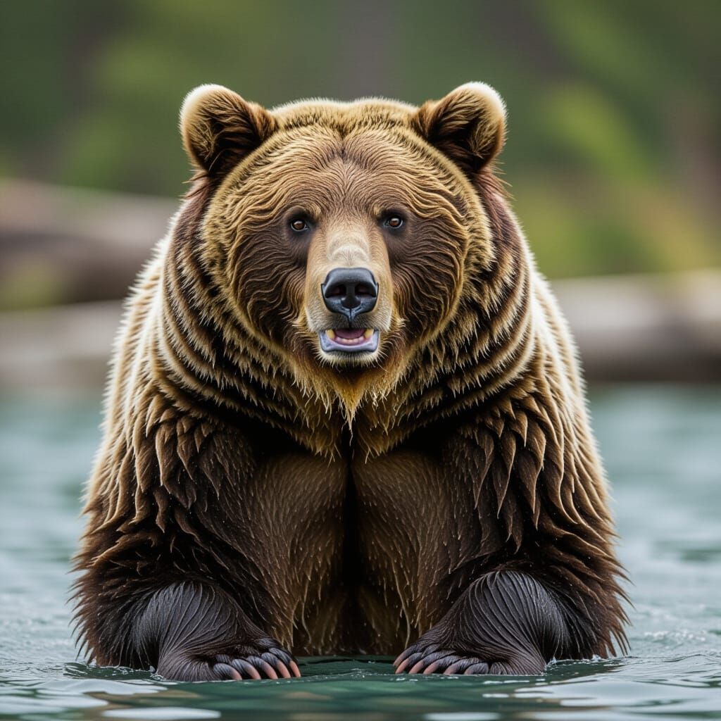 Grizzly Bear's 4D Snouts Mesmerize with Animal Magnetism