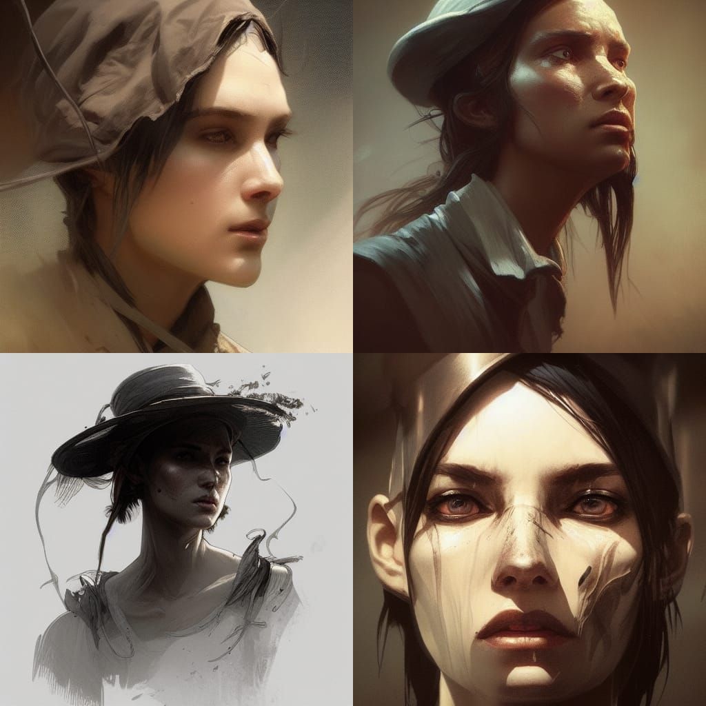 Detailed Portrait Inspired by Hunt: Showdown