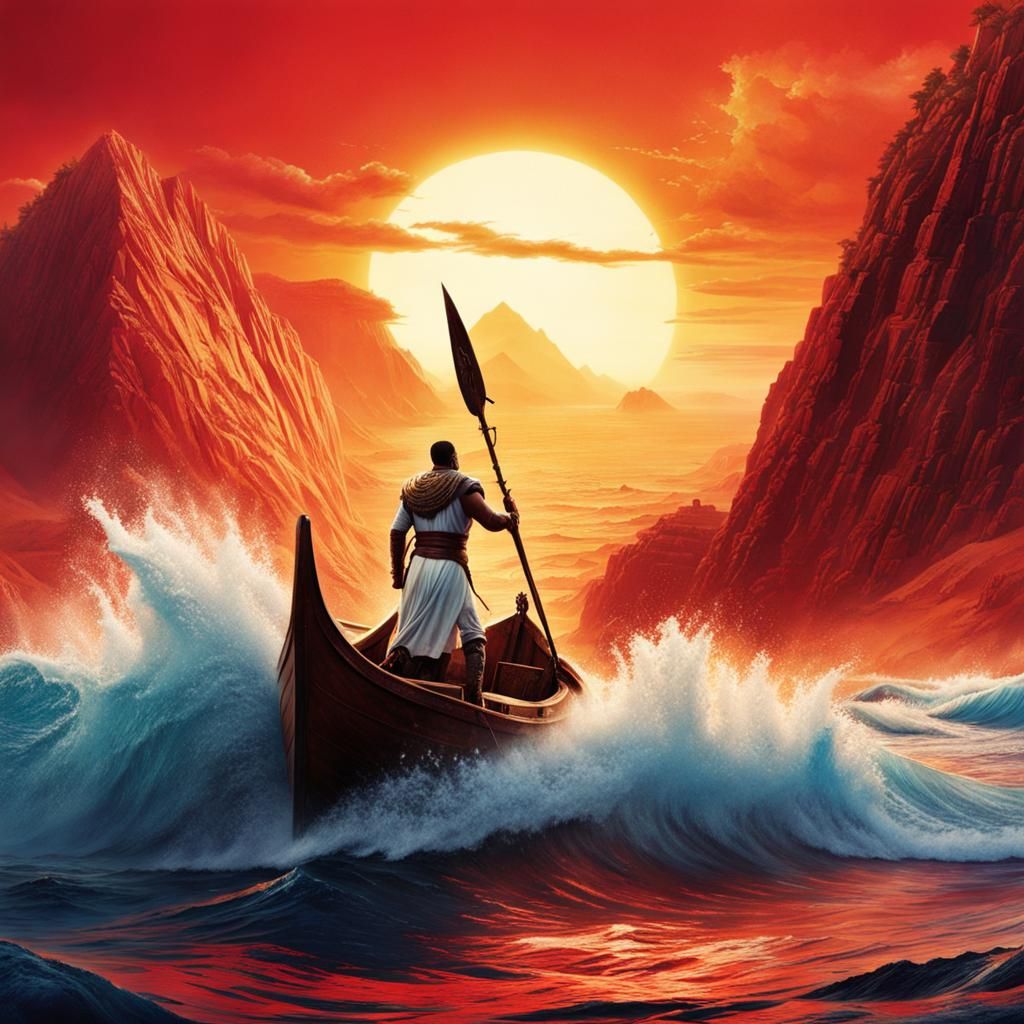 John Boyega Parts the Sea