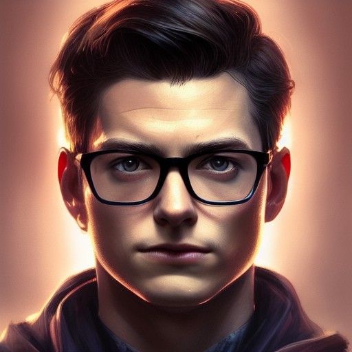 Detailed Portrait of Peter Parker in Unreal Engine
