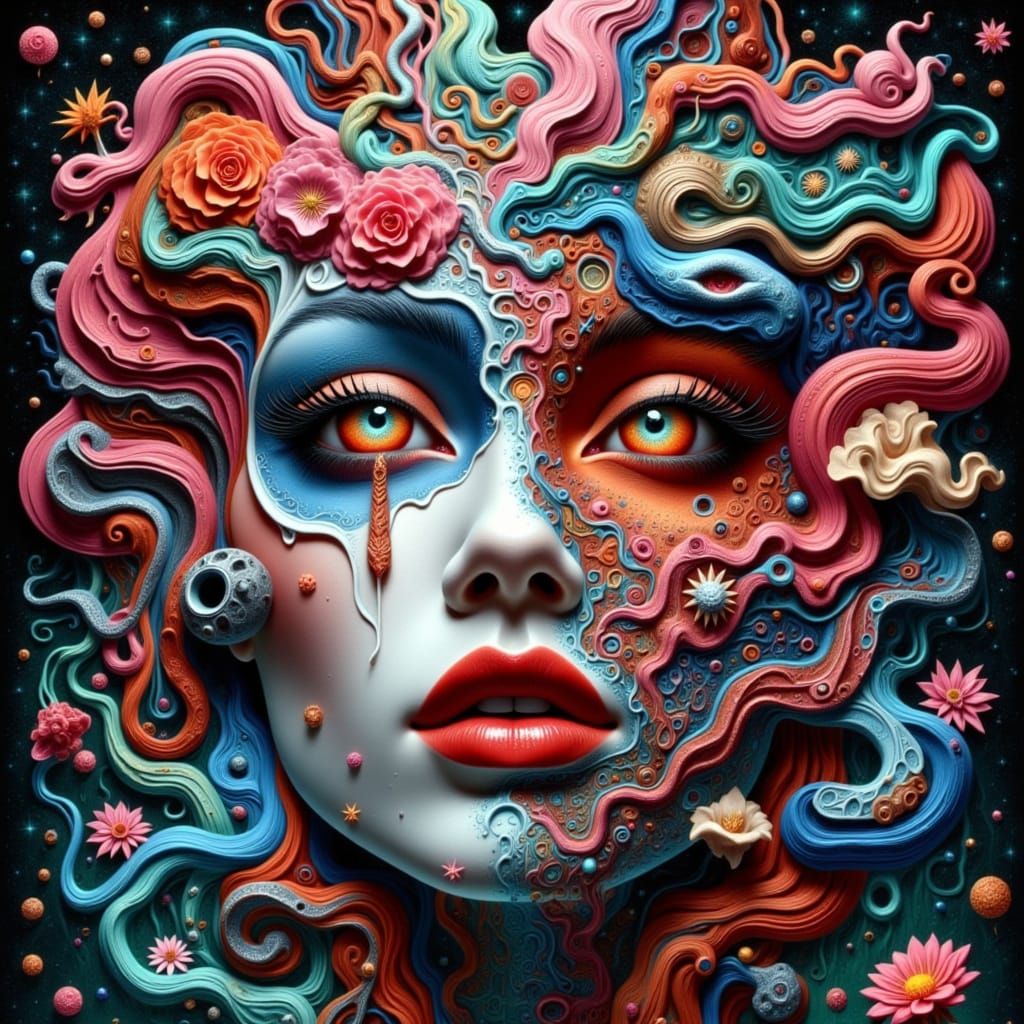 <lora:Esoteric Surrealism:1.0> <lora:Hybrids:1.0> <lora:Flux...