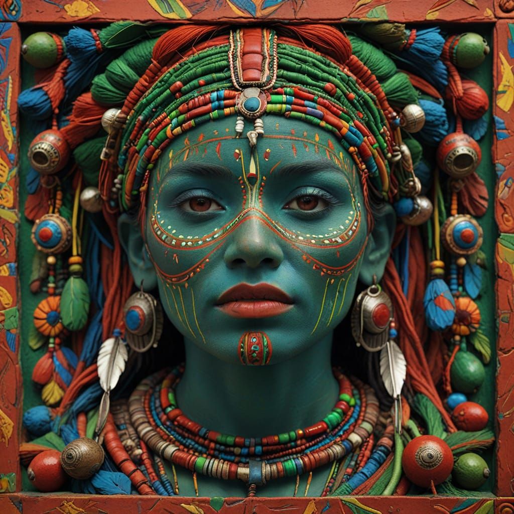 Vibrant Ethnographic Landscapes in Cinematic Style