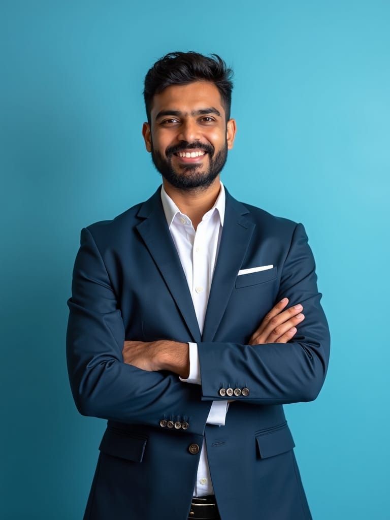 Digital Marketing Expert with Modern Design Elements