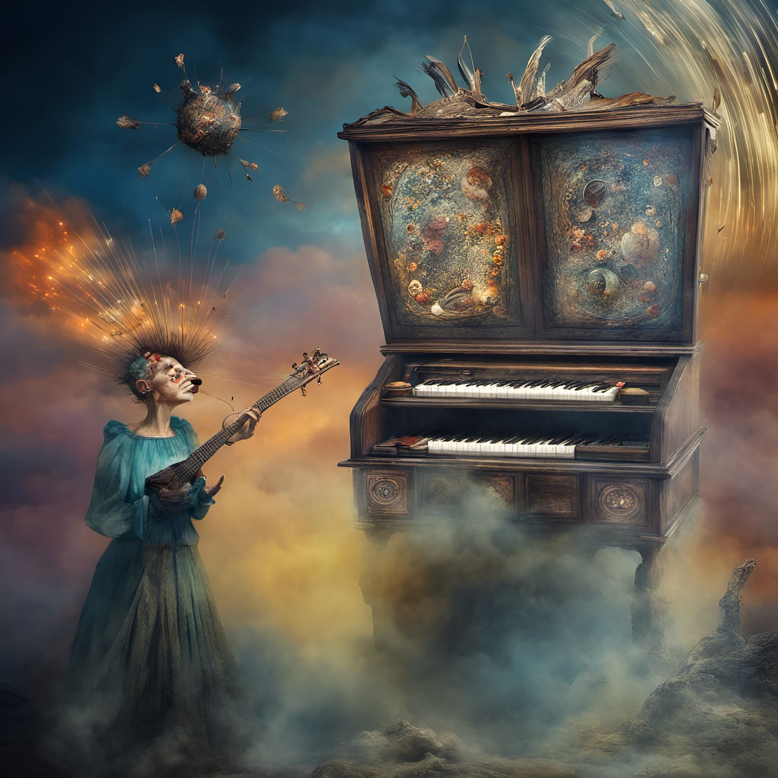 Magical Realism Biological Art in UHD