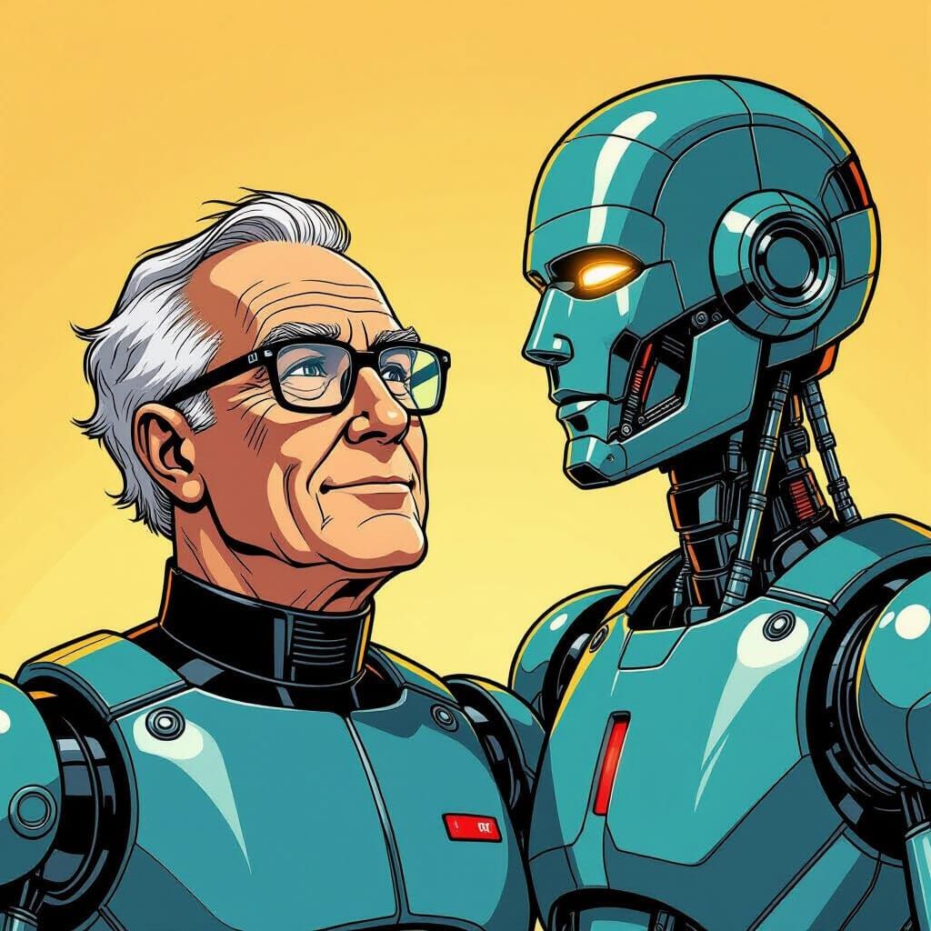 Robots Fail: Comic Book Art by Brooks and Mumford