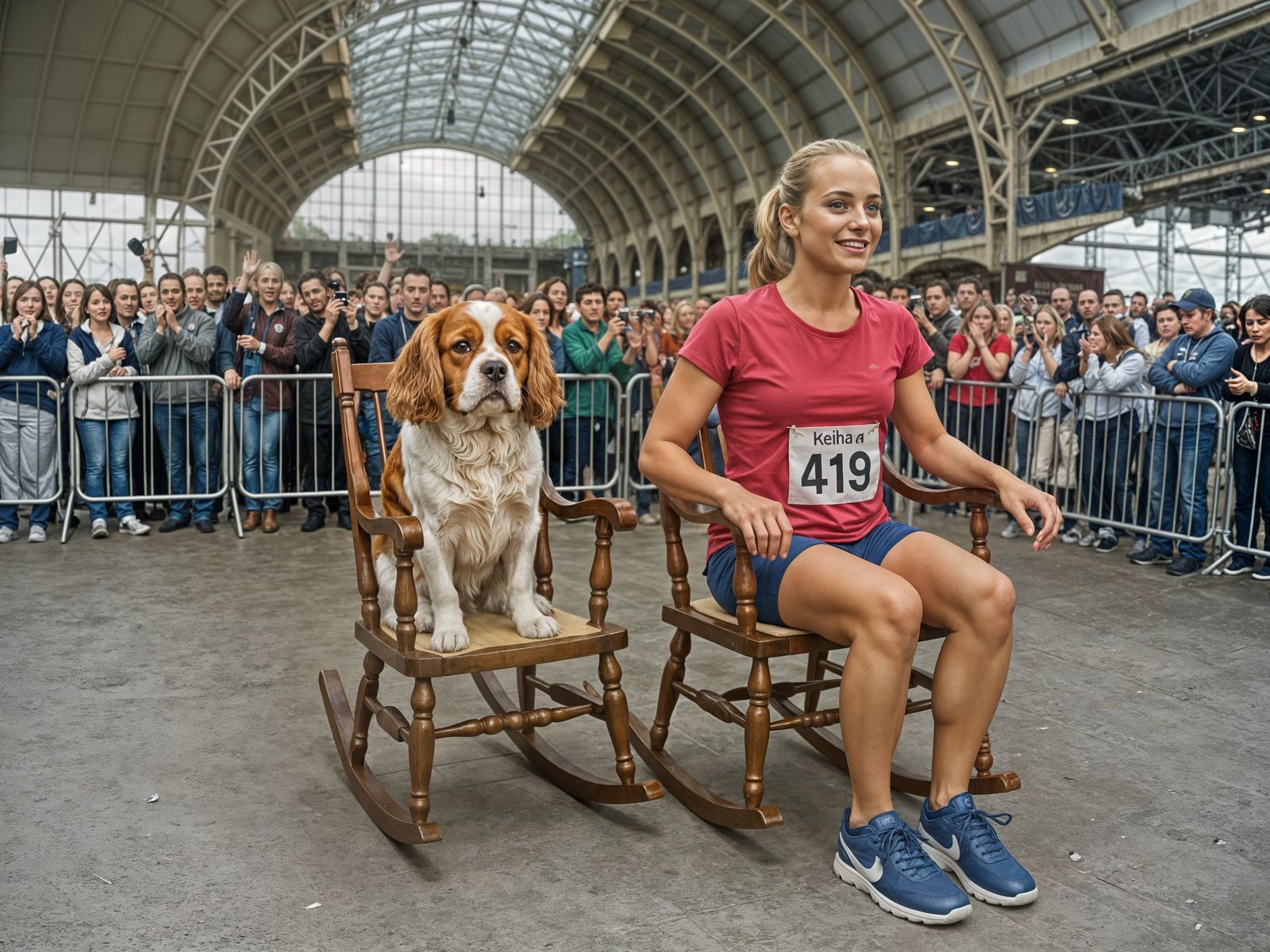 King Charles Spaniel Wins Rocking Chair Contest