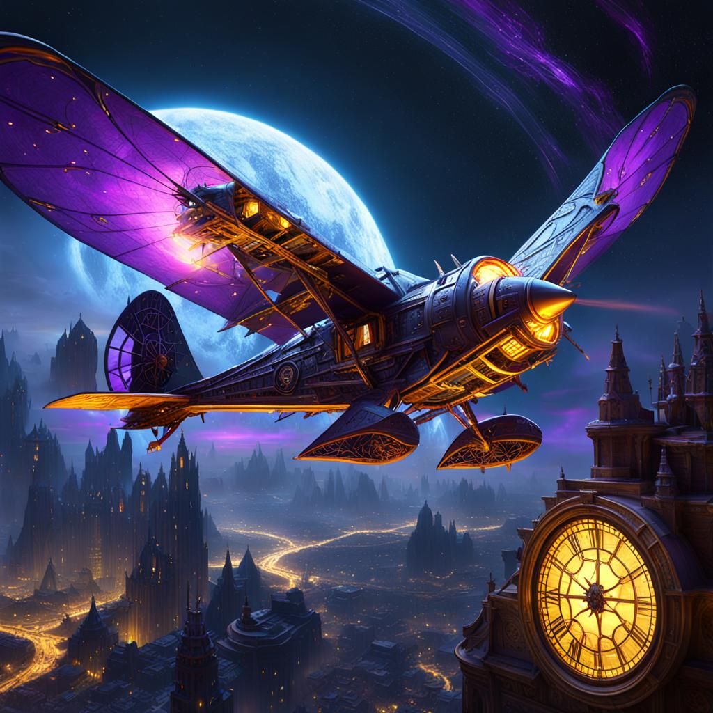 BlackStar Flight: Dark Fantasy Concept Art