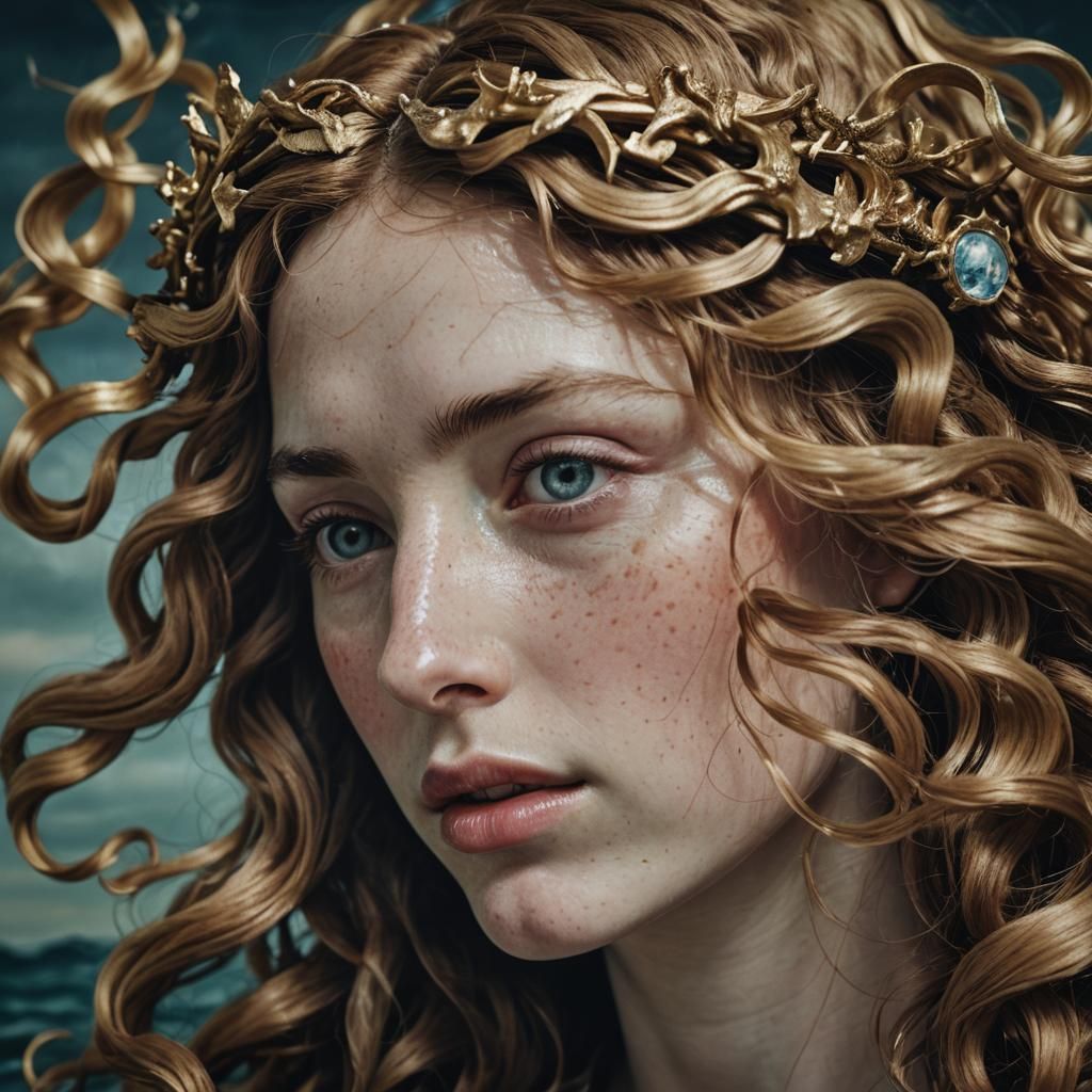 Venus Portrait in Renaissance Style