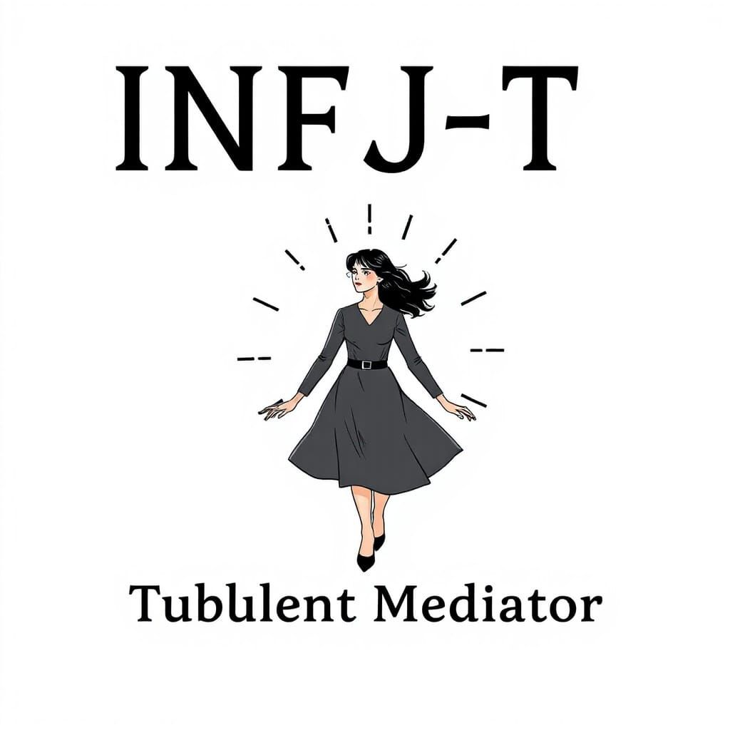INFJ-T Woman: Introverted Intuitive Feeling Judging Moderato...