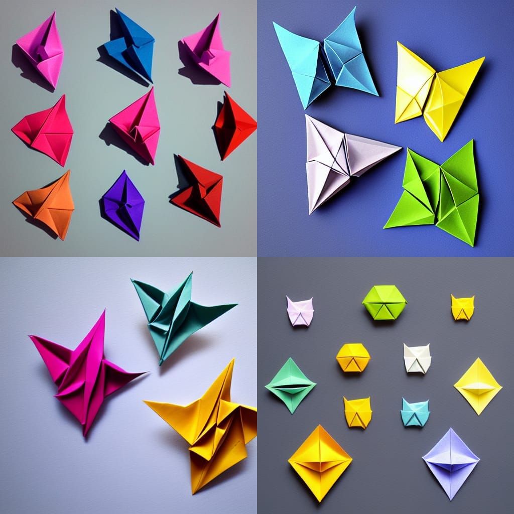 Origami Universe: A Paper Galaxy Unfolds