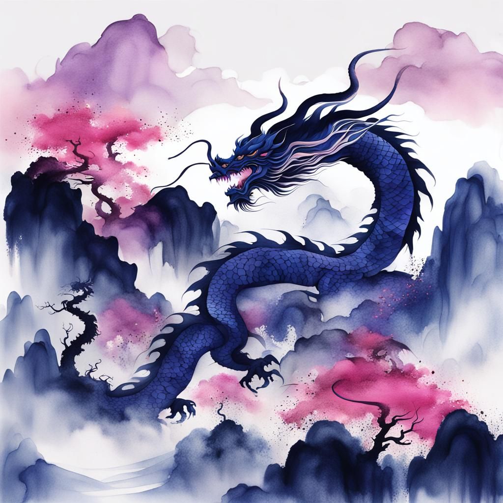 Bi Pride Dragon