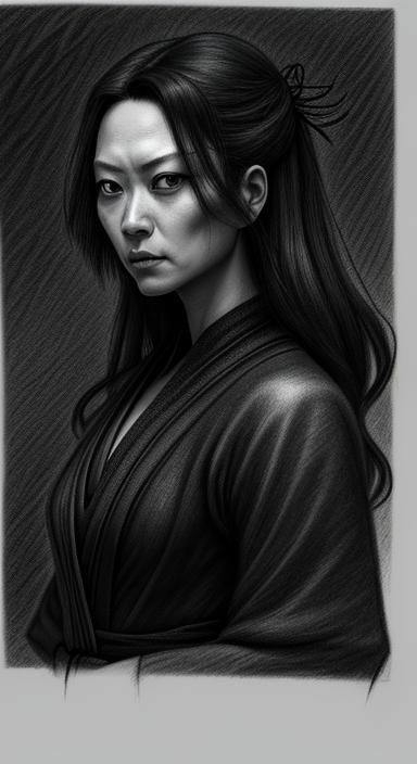 Tanjiro and Nezuko Kamado: Hyperdetailed Charcoal Art