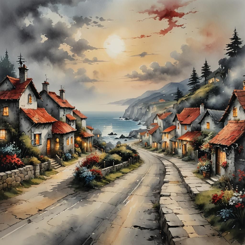 A mediterranean evening