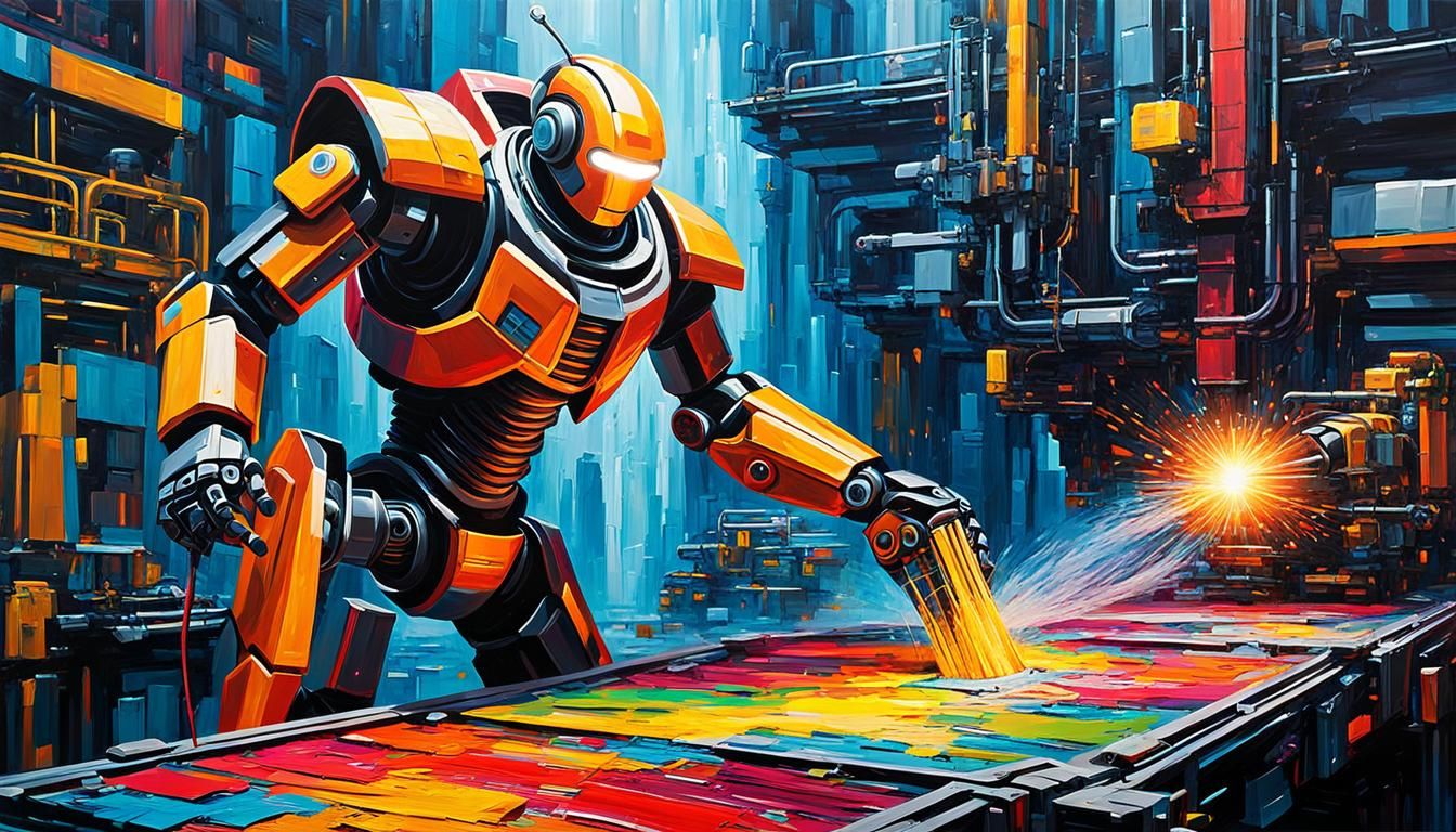 Impasto Painting: Robot